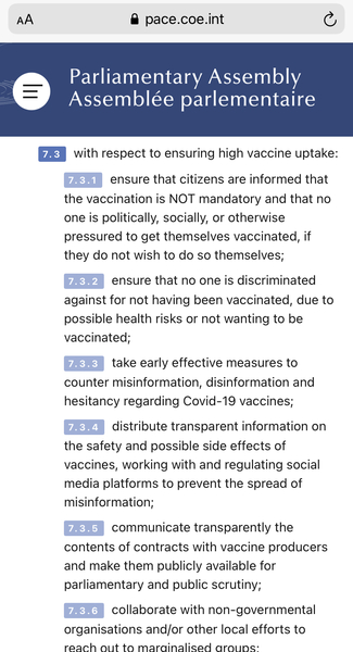 Employer disadvantaging and threatening staff who haven’t had the vaccine