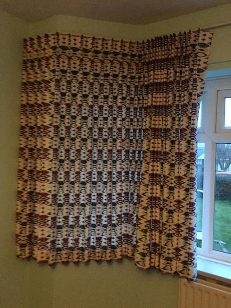 Curtains - very curved bay window - help!