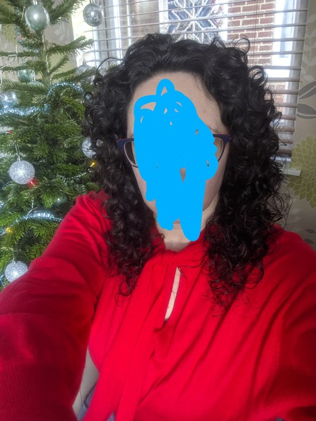 Styling my longer, thick hair