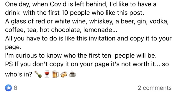 "I'm pretty sure I know the ones that will" - Facebook manipulation