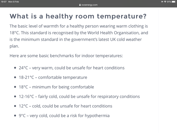 AIBU to expect heating to be on?