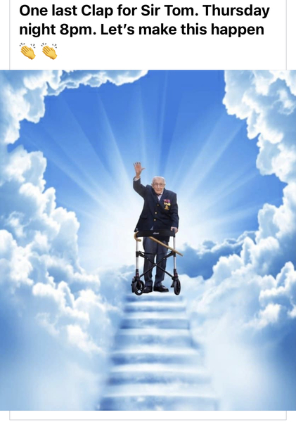 This clap for Captain Tom idea