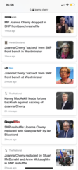 Joanna Cherry (SNP) sacked