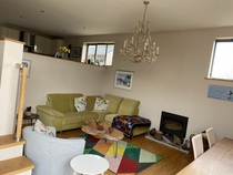 Rear extension when there is a drop to the garden