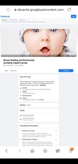 Breast feeding support group ... or is it??