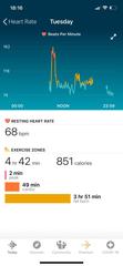 To be worried about a constant high heart rate