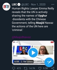 Worrying reports from Uighur women - content warning, extremely upsetting