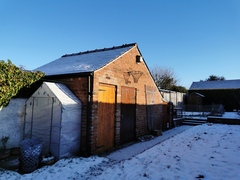 Garden office or convert the pig sty?