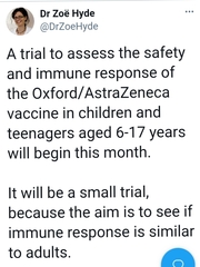Who would offer their kids to be tested on?