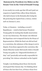 Whilst Biden and Harris are busy doing their jobs, there's an Impeachment Hearing going on... (#125)