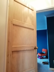 Oiling/waxing internal doors