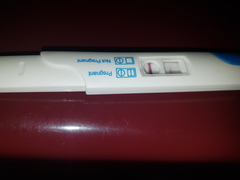 Xx Anyone have a negative hpt the day before period due and positive on day period due or after??(Clutching at straws!!) Xx