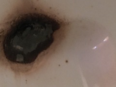Is this microwave scorched beyond cleaning?
