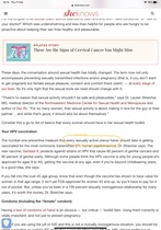 Cervix-havers and birthing people: record of organisations replacing the word "woman"