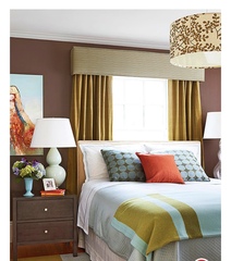 Small bedroom - wardrobes...over the bed or small gap at the end of the bed?