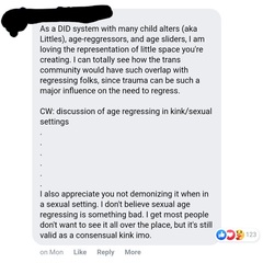 Creator of “assigned male” comics is a “little”