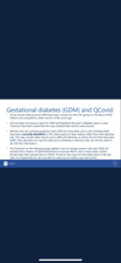 Recent notice to shield (Feb 2021) and history of gestational diabetes