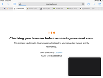 MN very slow and keep getting this error message