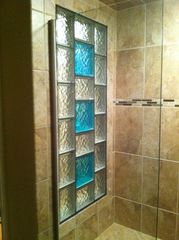 Does anyone have a window within a shower cubicle?