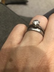 If you have a classic solitaire engagement ring?