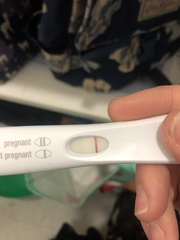 Help !! Positive first response is this looking okay