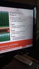 Restrictions could be over by 21st June