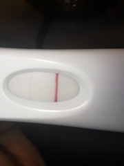 Faint positive?