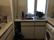 To ask Landord for a new kitchen??