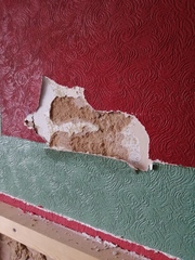 Paint on wallpaper - what to do?