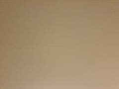 Horizontal Ceiling Hairline Crack