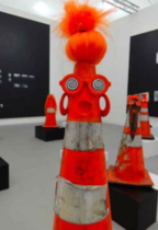 Reporting neighbours for reserving a parking space with cones