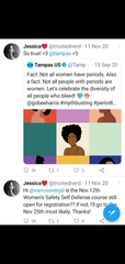 Womb Havers, menstraters but what about women trans?