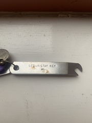 Window Restrictors. Can’t remove them. Argh!