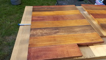 Oiling/waxing internal doors