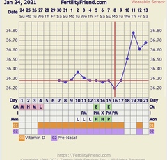 Anyone an expert with BBT charting?
