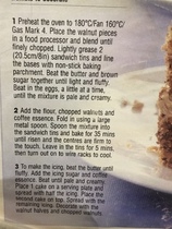 Any recommendations for a coffee and walnut cake that uses espresso coffee?