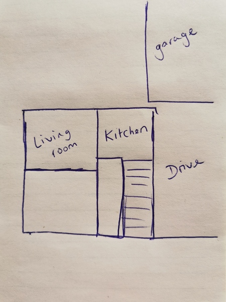 If you have a 30s house with awkward garage