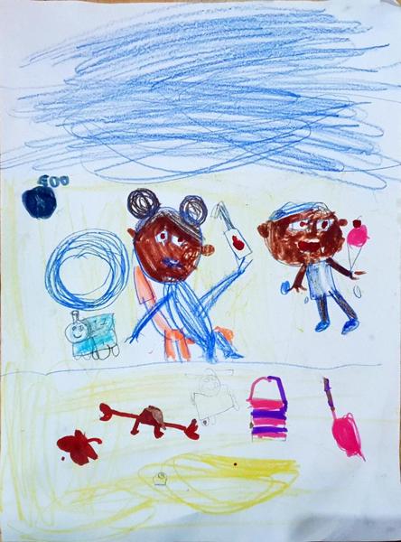 Share your children's drawings of Thomas (or his friends) in places you'd like to visit after lockdown - £200 voucher to be won