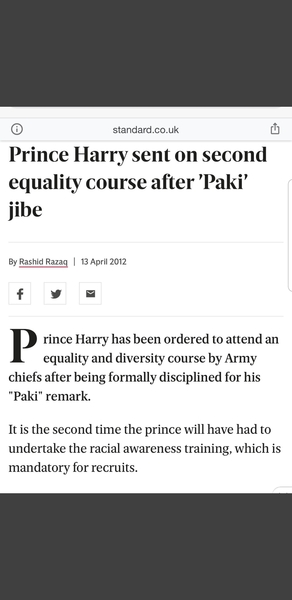 Harry & Meghan - to hope the Royals answer back?