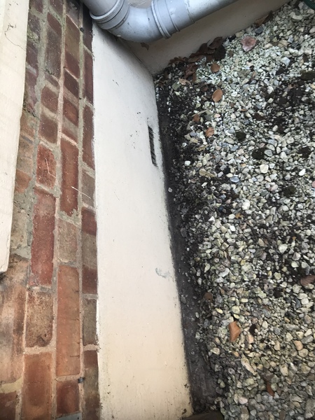 Help with damp in dining room
