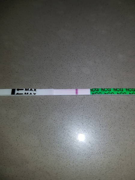 Do you see a line? I don't!