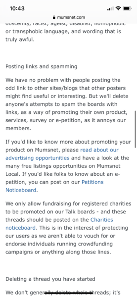 Is any mention of Tattle now banned?