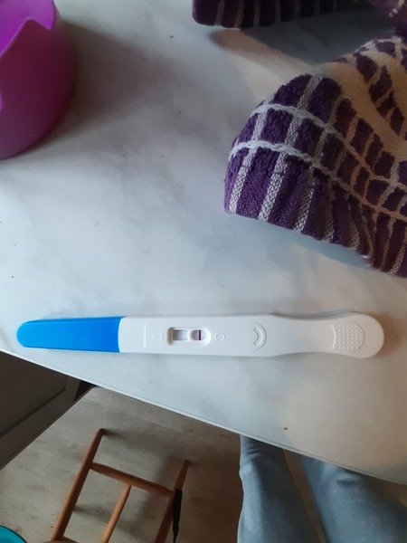 Is this a line or did I ruin the test?
