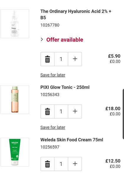 Help with skin care from Boots please