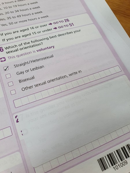 If you don’t have a gender identity - how to answer the census?