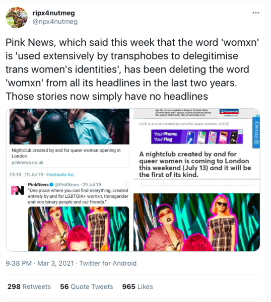 twitch and 'womnx'