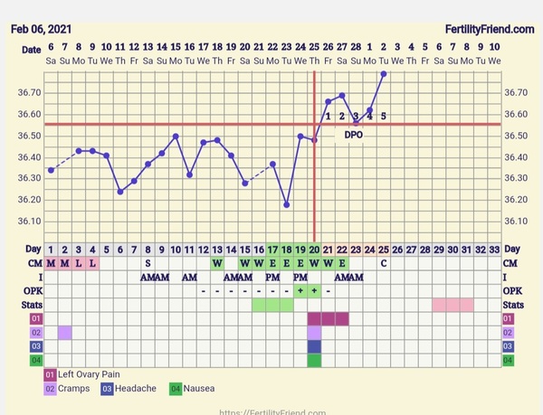 9DPO Symptom Spotting