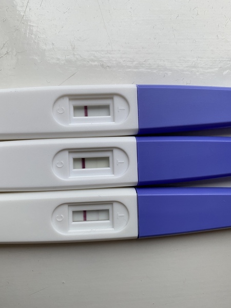 Faint lines on pregnancy tests!