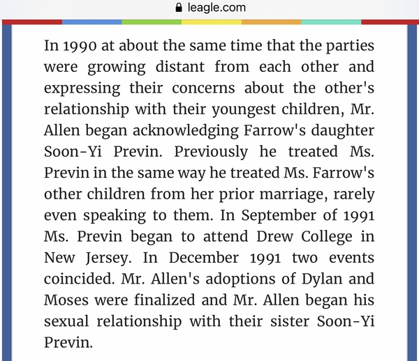 Allen vs Farrow