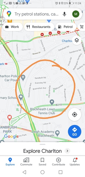 Hither Green vs Charlton...